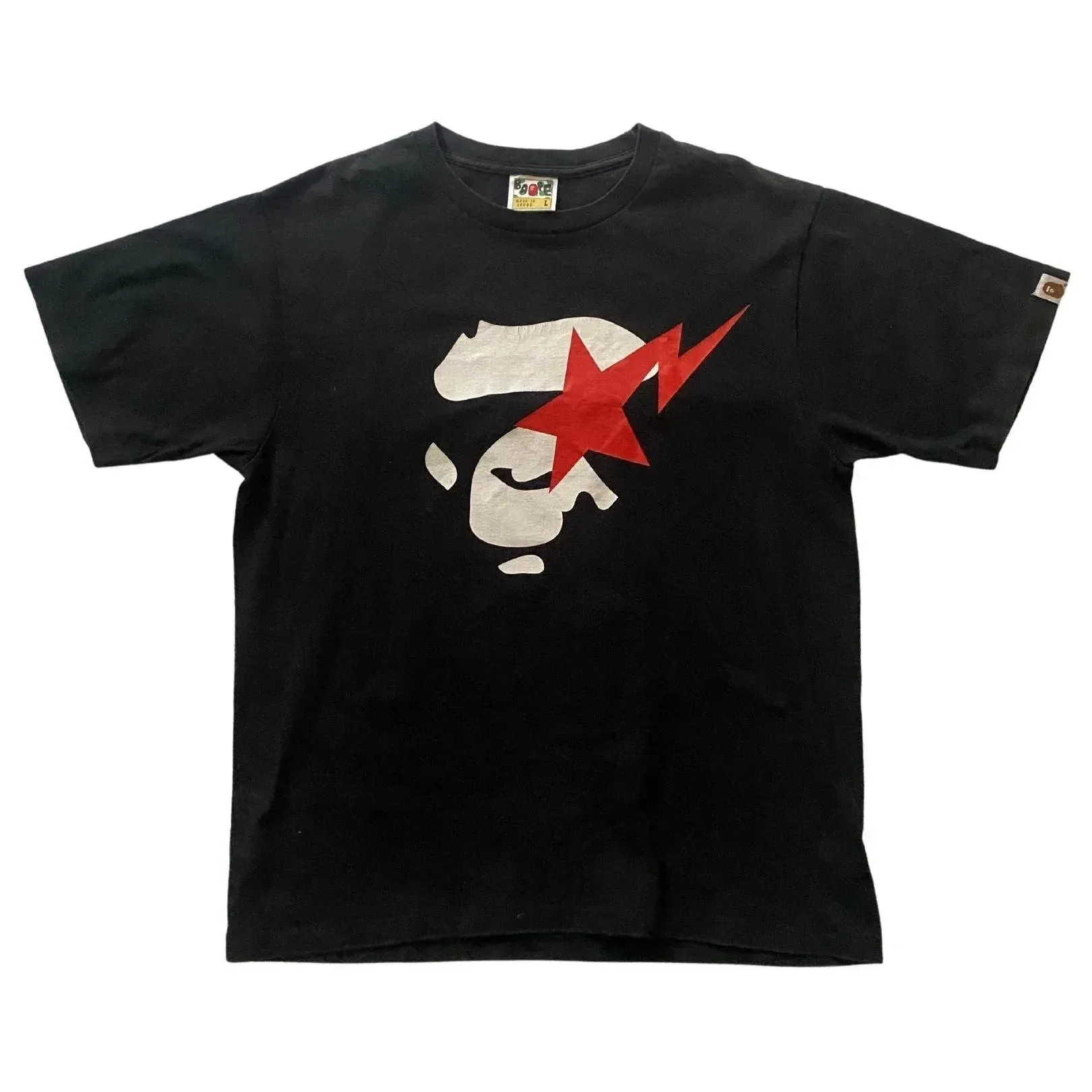 A BATHING APE BAPESTA TEE  (L)