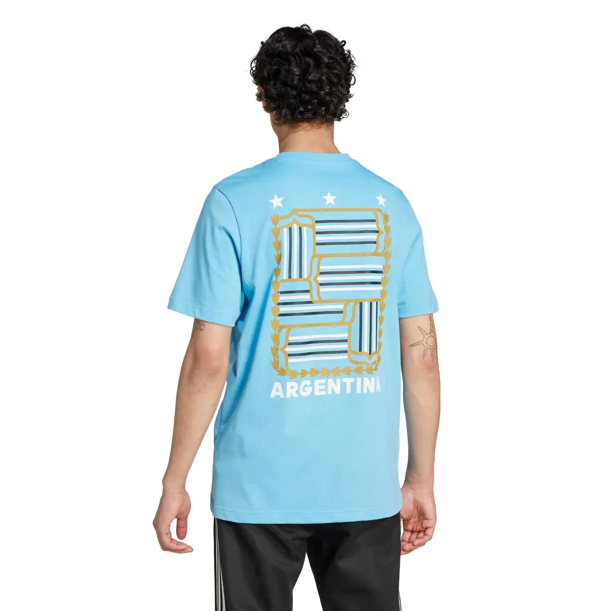 adidas Men's Argentina Soccer Fan Graphic T-Shirt