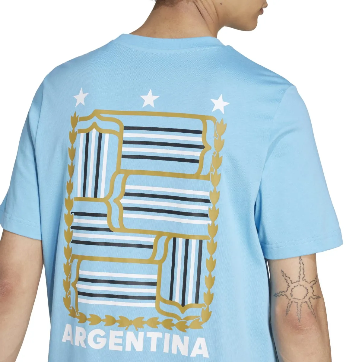 adidas Men's Argentina Soccer Fan Graphic T-Shirt