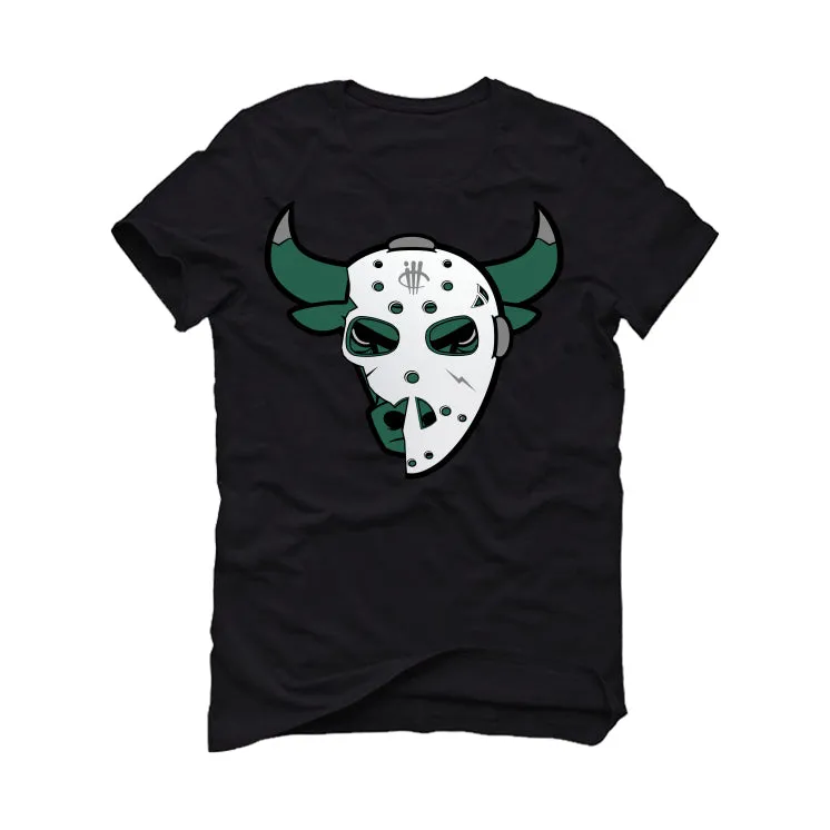 Air Jordan 1 High OG “Gorge Green” Black T-Shirt (Jason Mask)