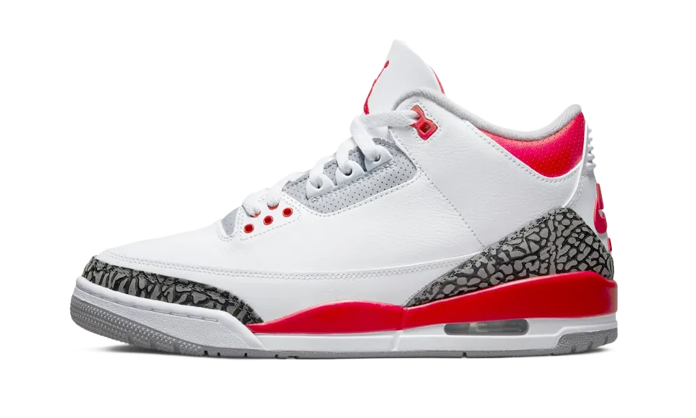 Air Jordan 3 Retro Fire Red (2022)