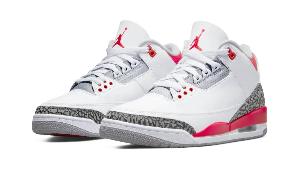 Air Jordan 3 Retro Fire Red (2022)