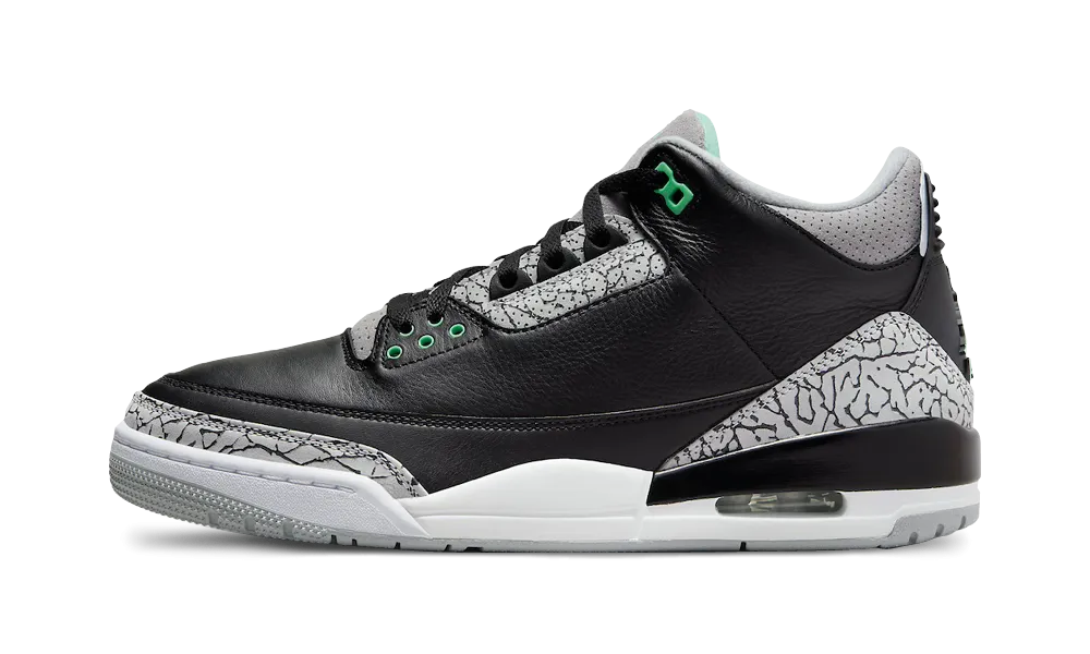 Air Jordan 3 Retro Green Glow