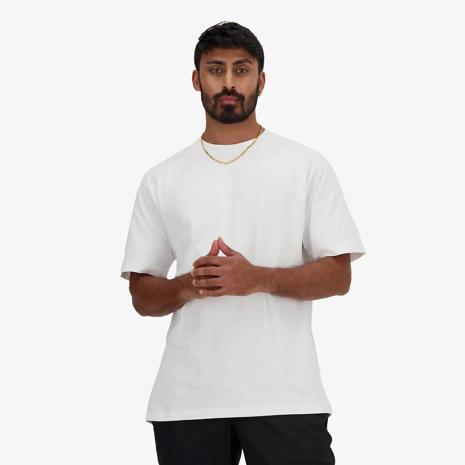 Athletics Cotton T-Shirt - White