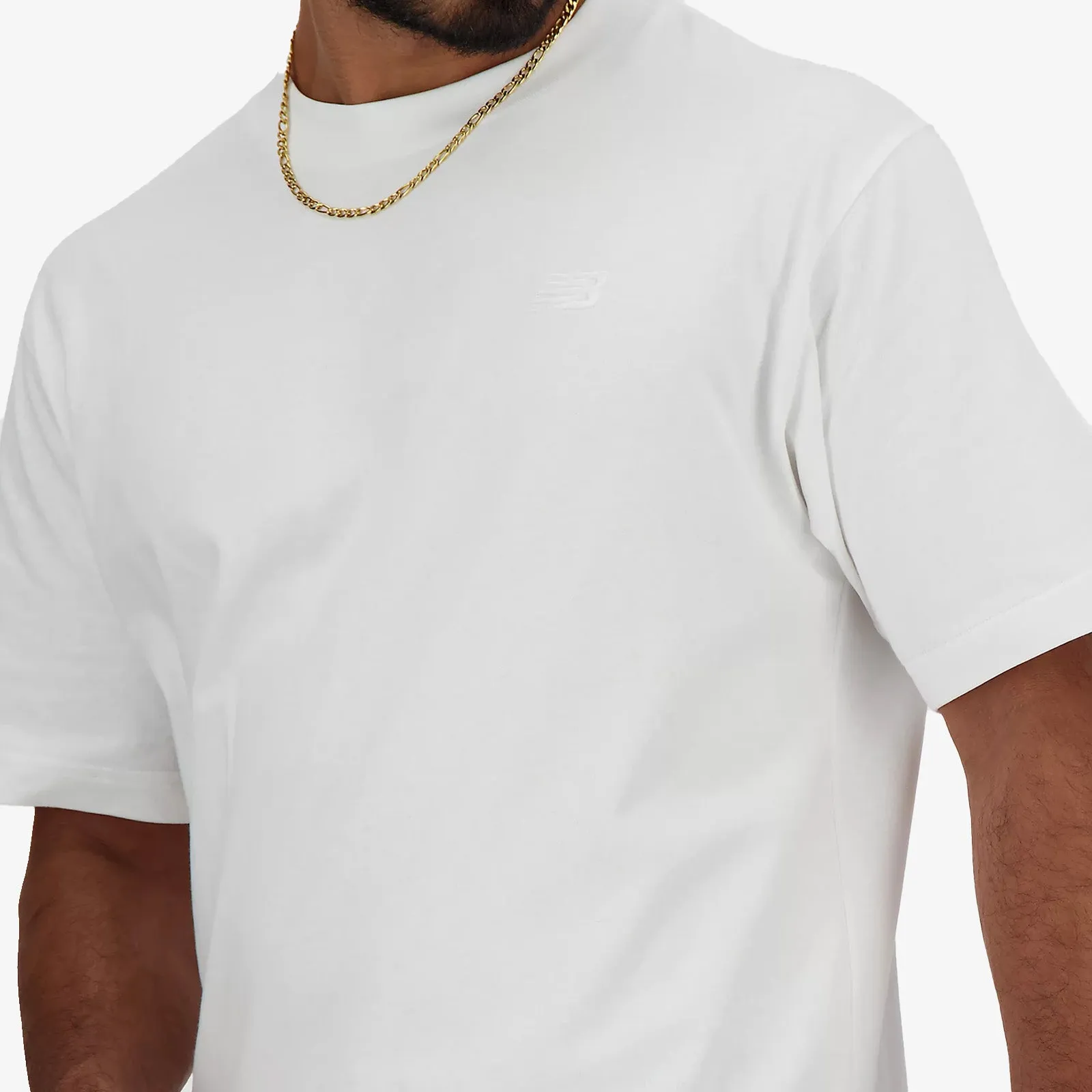 Athletics Cotton T-Shirt - White