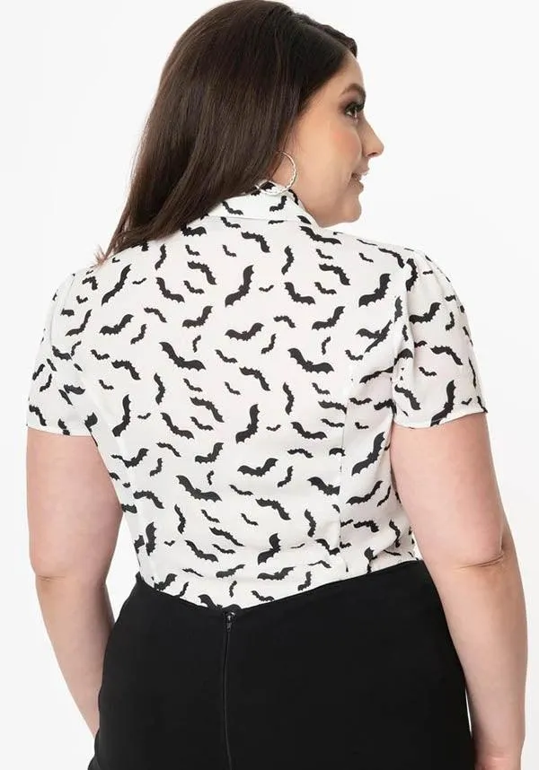 Bats [White/Black] | POWER PLAY TOP**