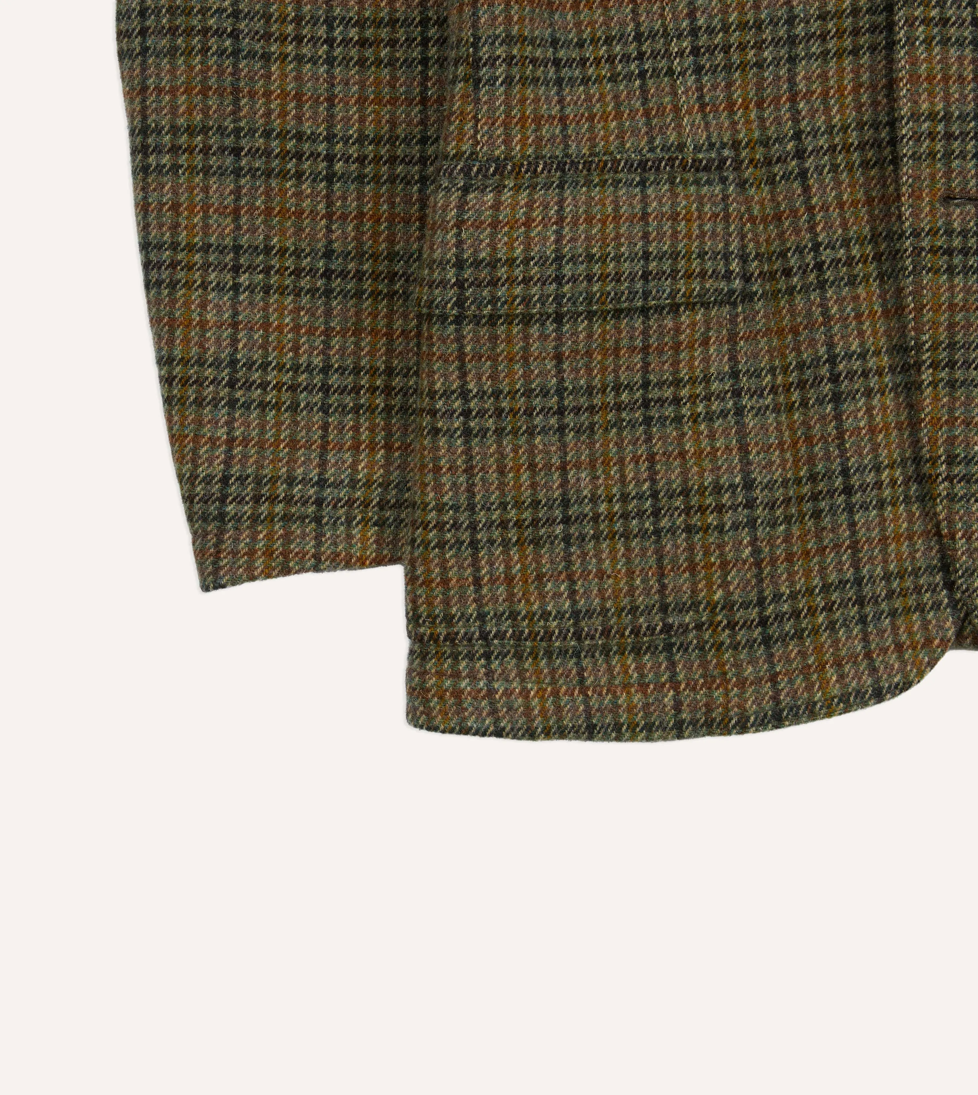 Brown and Green Gun Club Check Tweed Games Blazer Mk. VII