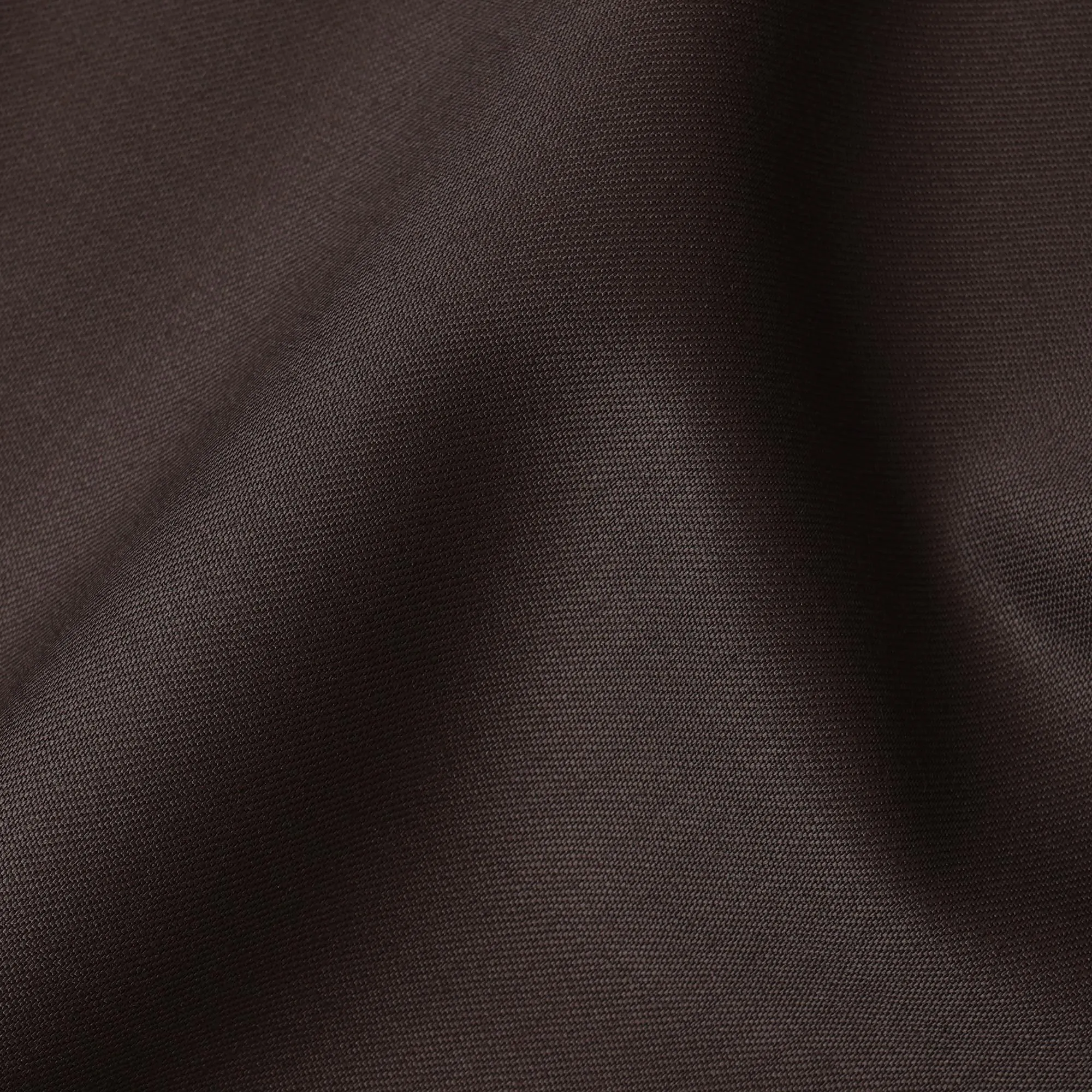 Chocolate Brown Super 120's English All Wool Suiting Fabric – 3.5 Meters, 150 cm Width, Made in the UK-D20521