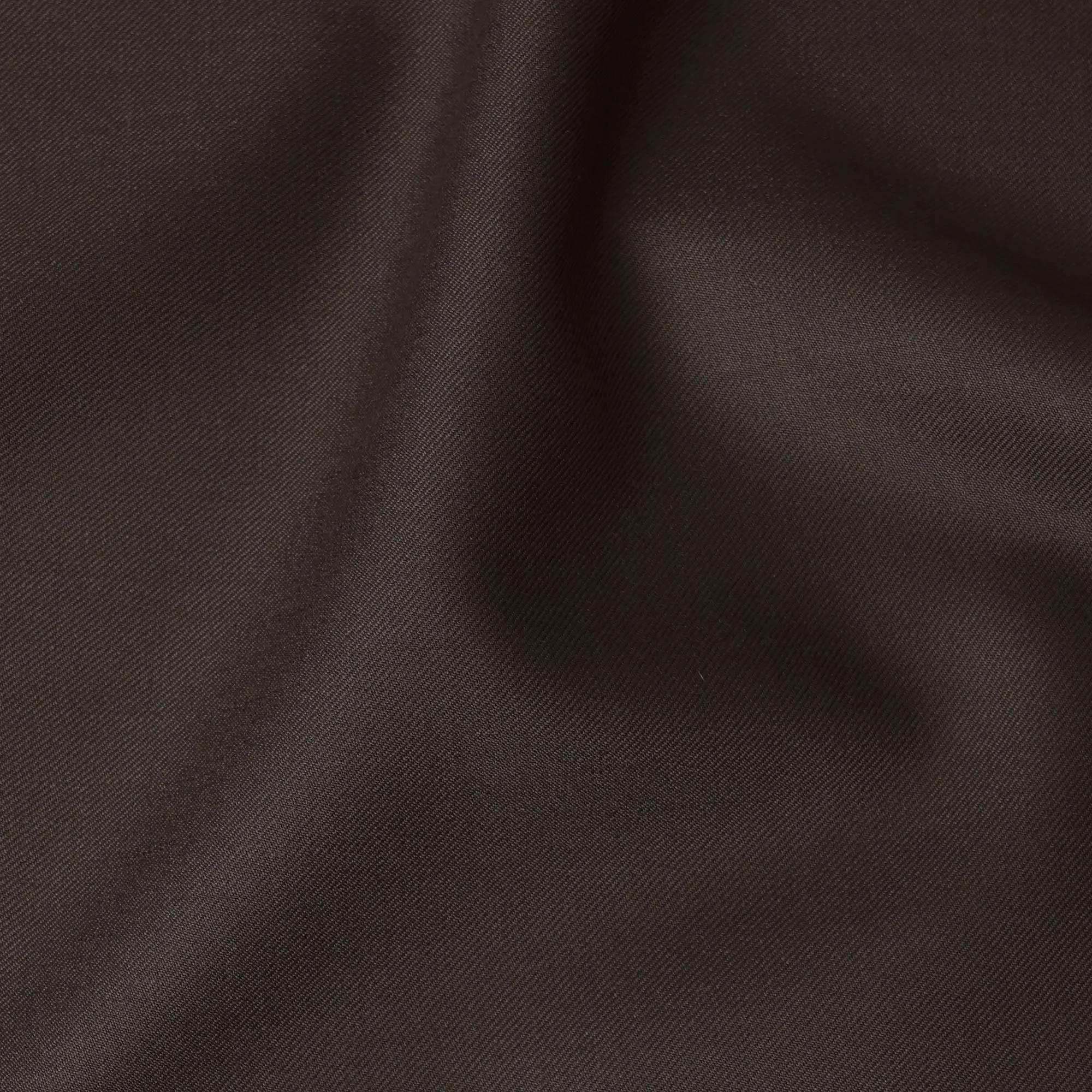 Chocolate Brown Super 150's English All Wool Suiting Fabric – 3.5 Meters, 150 cm Width, Made in the UK-D20524