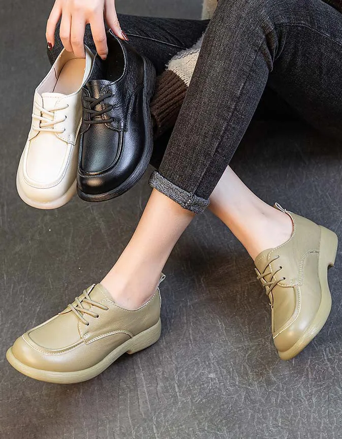 Comfortable Soft Leather Walking Shoes 35-41