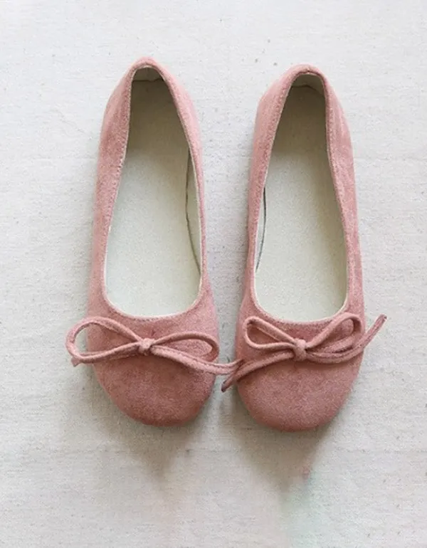 Cute Bowknot Soft Comfortable Flat Shoes