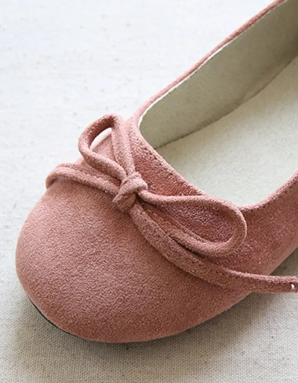 Cute Bowknot Soft Comfortable Flat Shoes