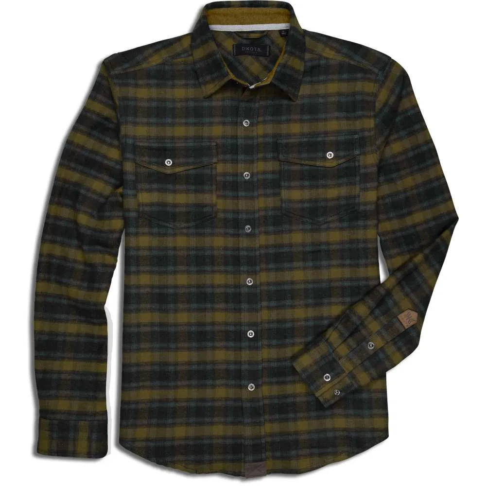 Dakota Grizzly Men's Riley Long Sleeve Flannel Shirt