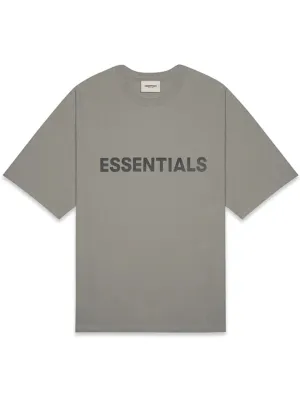 Fear of God Essentials Boxy Tee Applique Logo Cement [FW20]