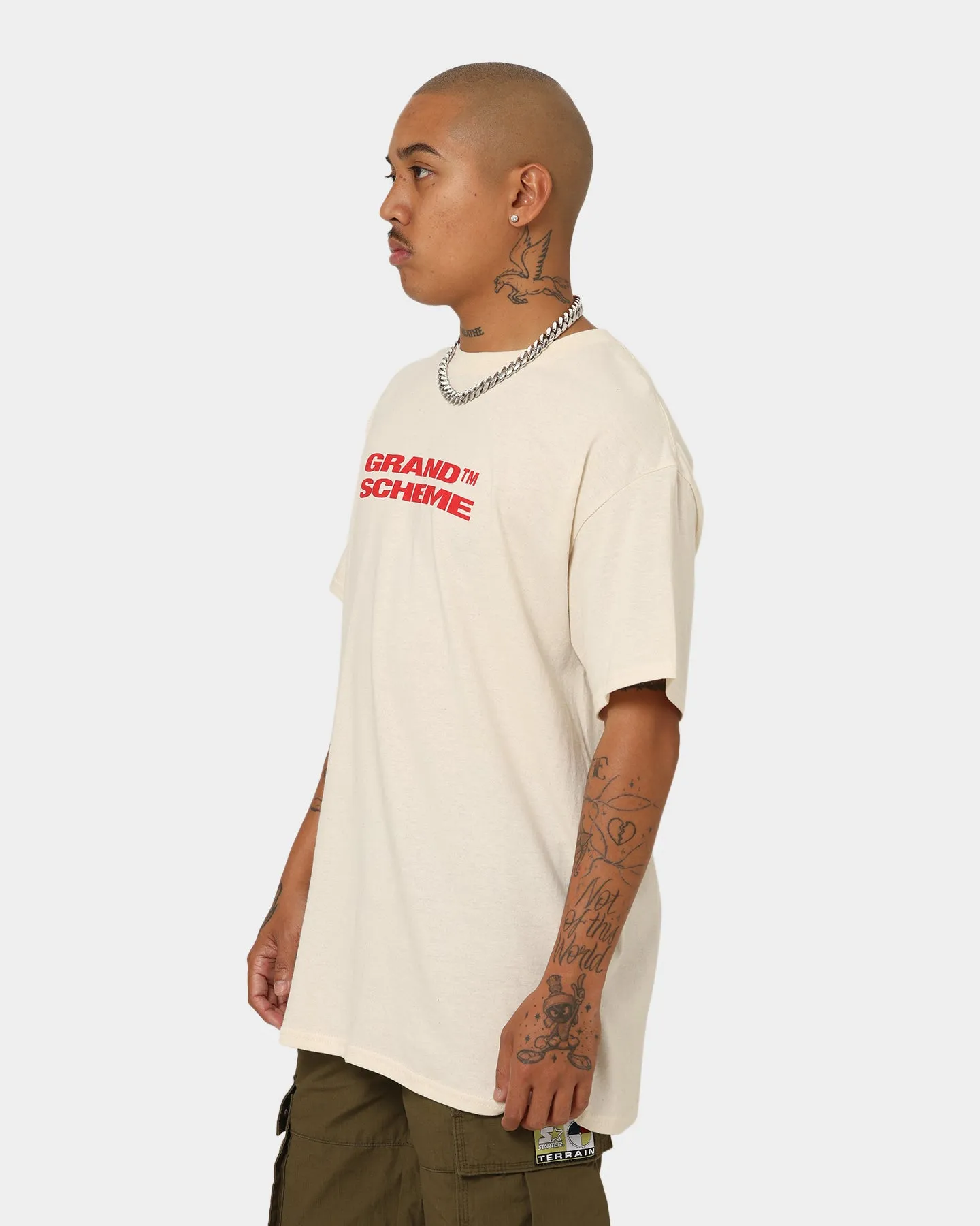 Grand Scheme Team T-Shirt Cream