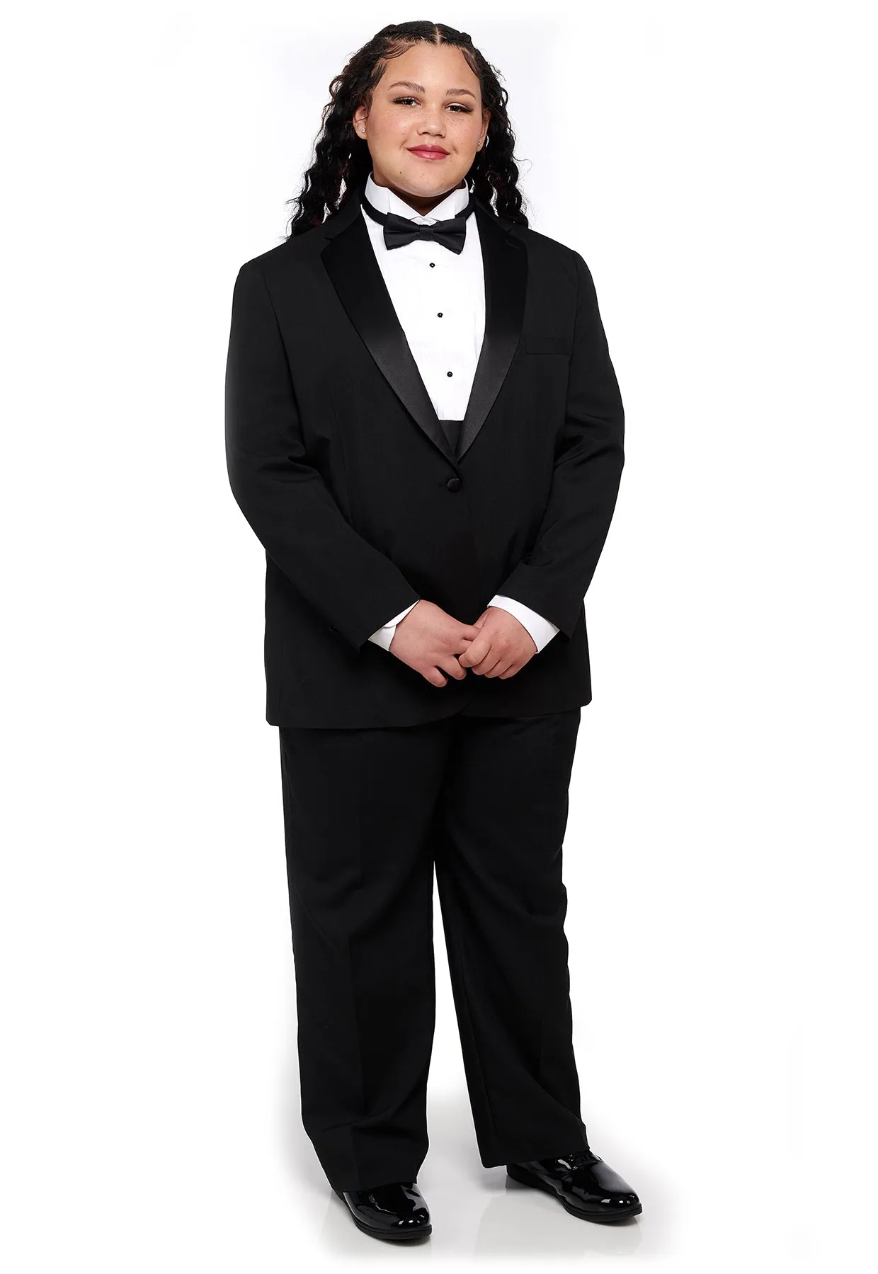 HUGH-L (Style #3002L) - Ladies Polyester Tuxedo Package