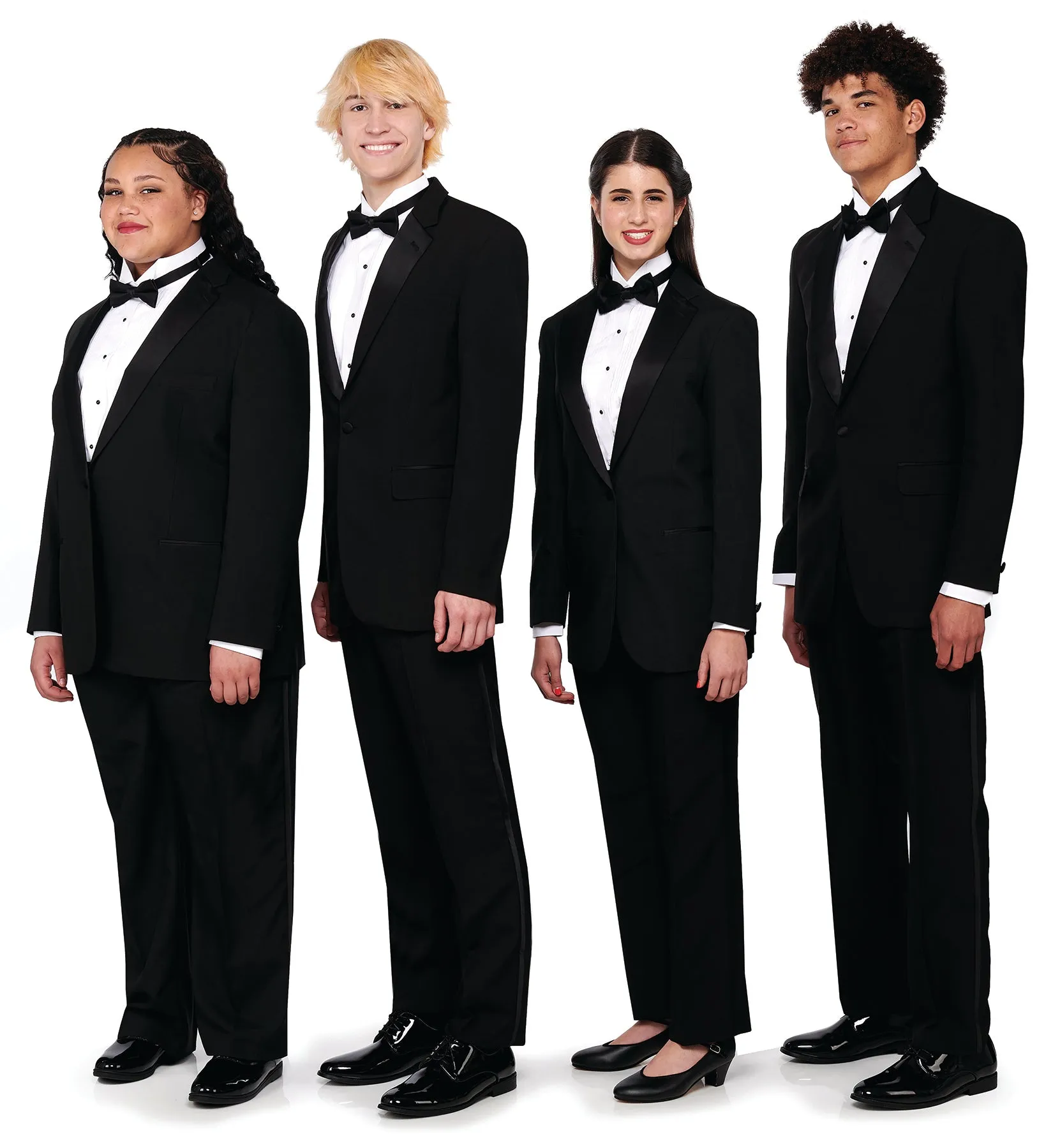 HUGH-L (Style #3002L) - Ladies Polyester Tuxedo Package