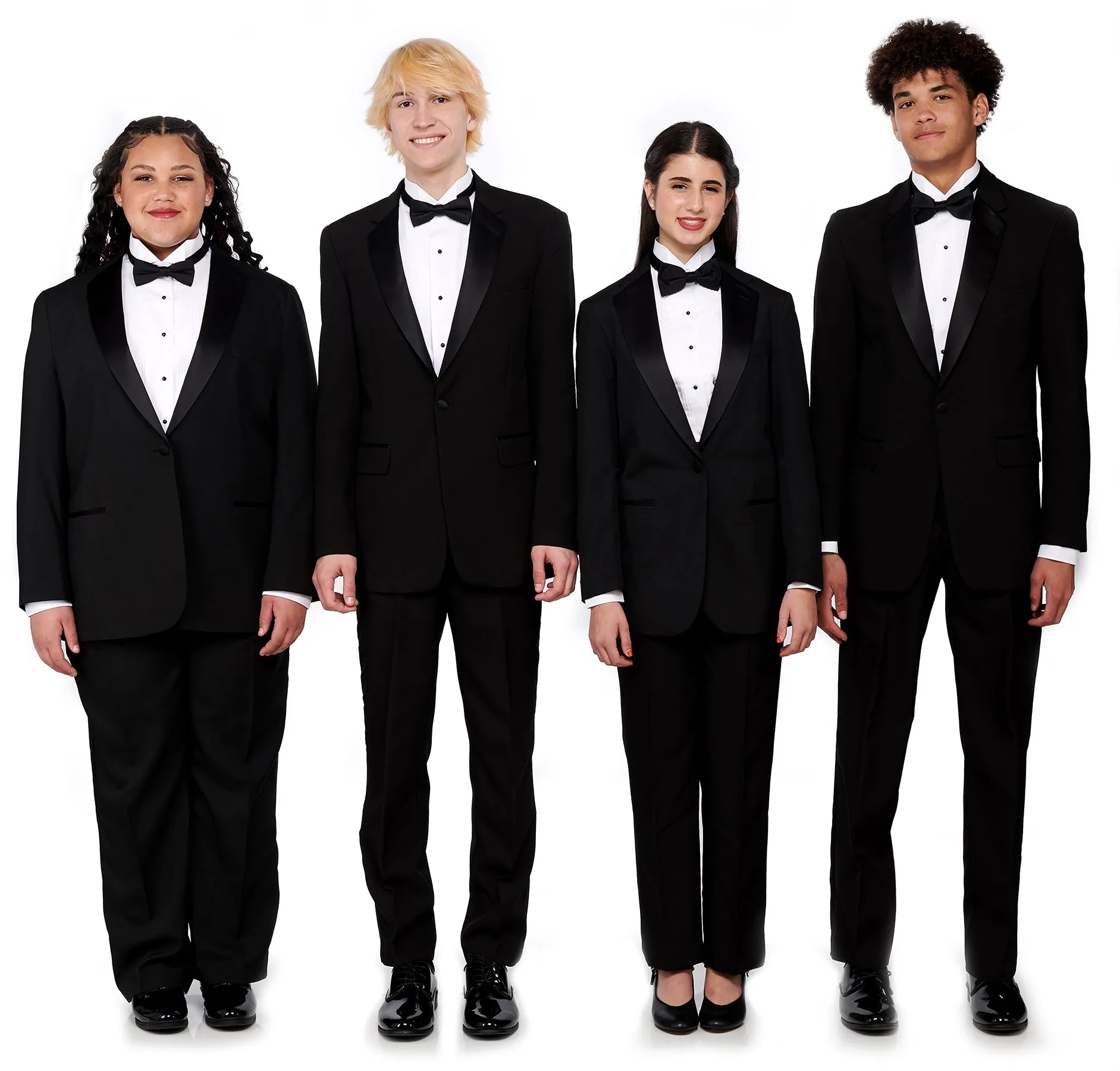 HUGH-L (Style #3002L) - Ladies Polyester Tuxedo Package