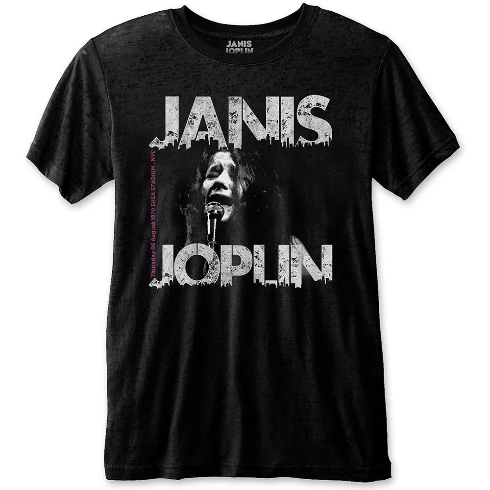 Janis Joplin Unisex Eco T-shirt - Shea 70'