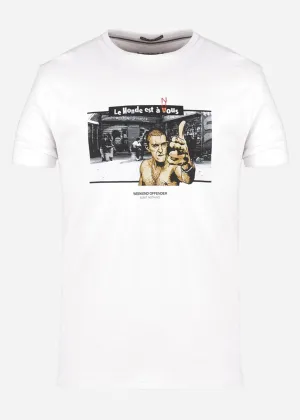 La haine tee - white