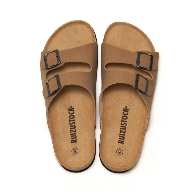 Men's Cork Beach Slippers 47266006YM