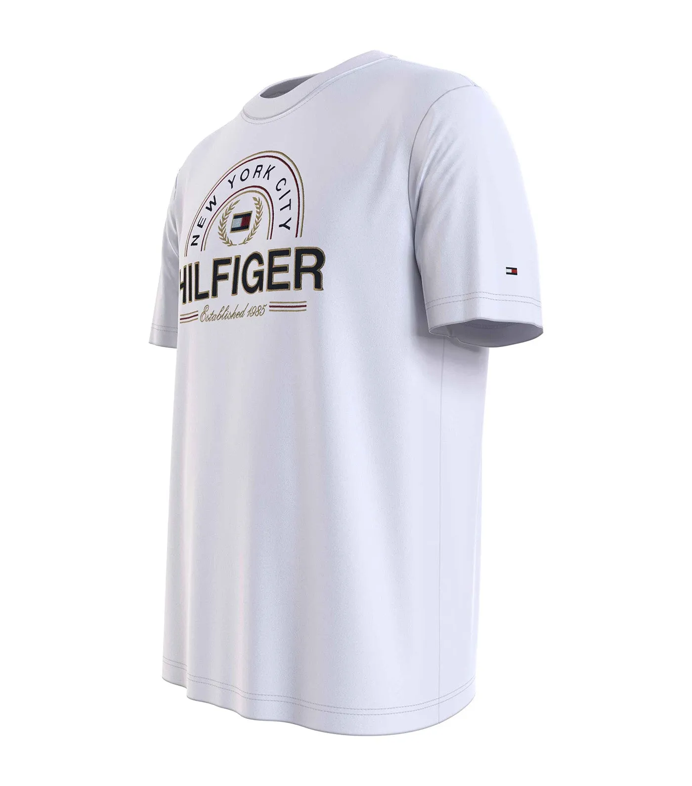 Men's Icon Hilfiger Tee White