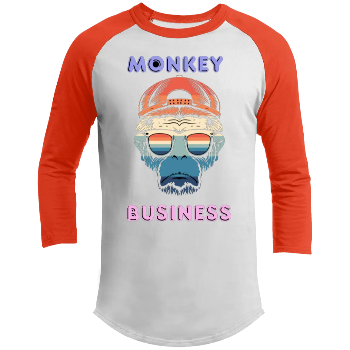 Monkey Business T200 3/4 Raglan Sleeve Shirt