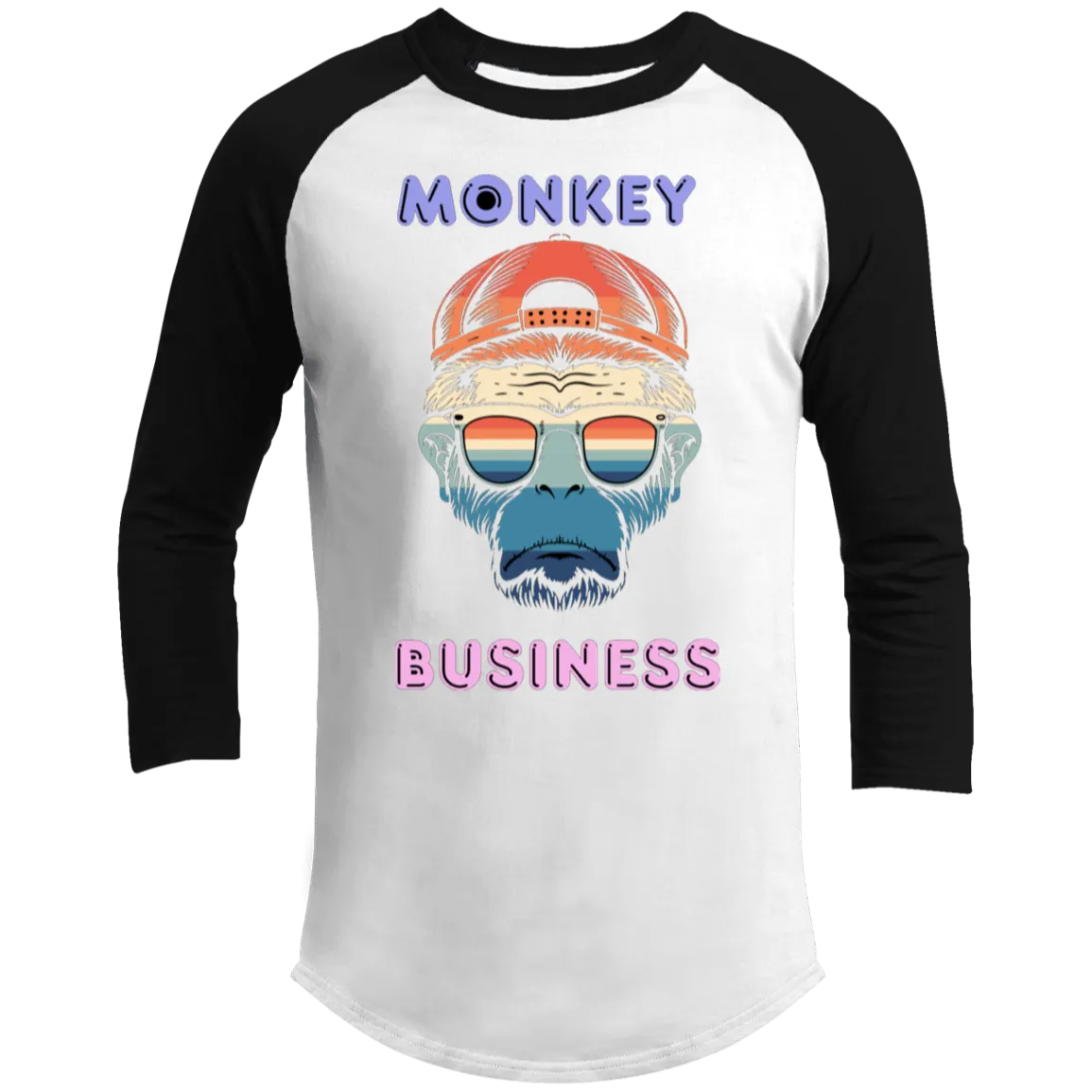 Monkey Business T200 3/4 Raglan Sleeve Shirt