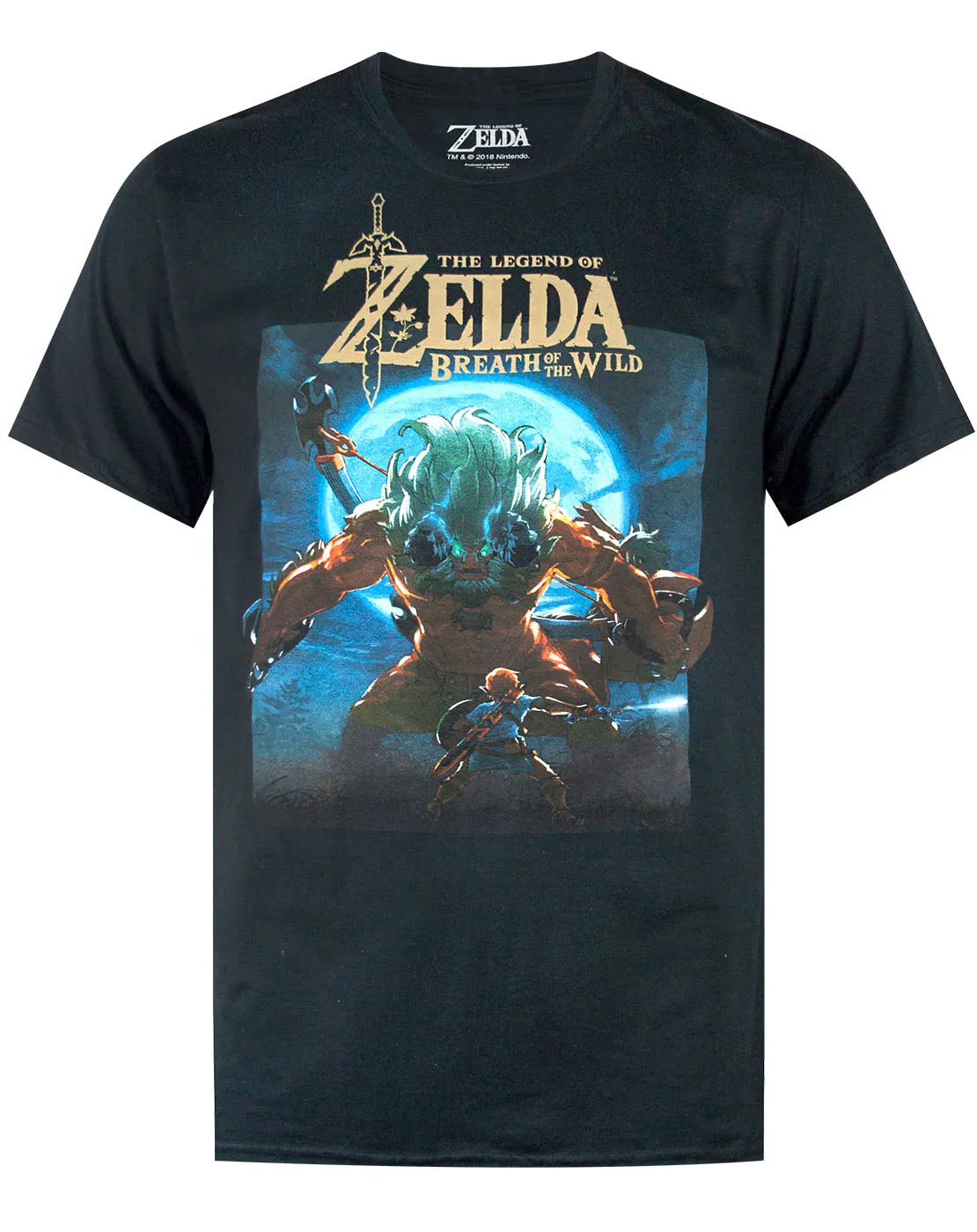 Official Zelda Breath Of The Wild Mens T-Shirt Multipack