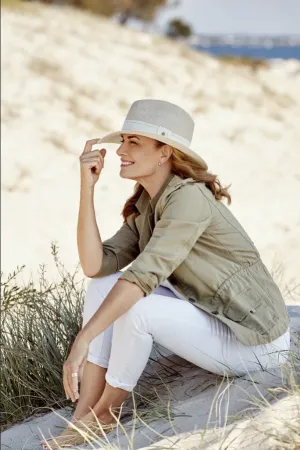 Peta Fedora | Camel/Ivory