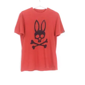 Psycho Bunny Men’s Tshirt Red Size Medium