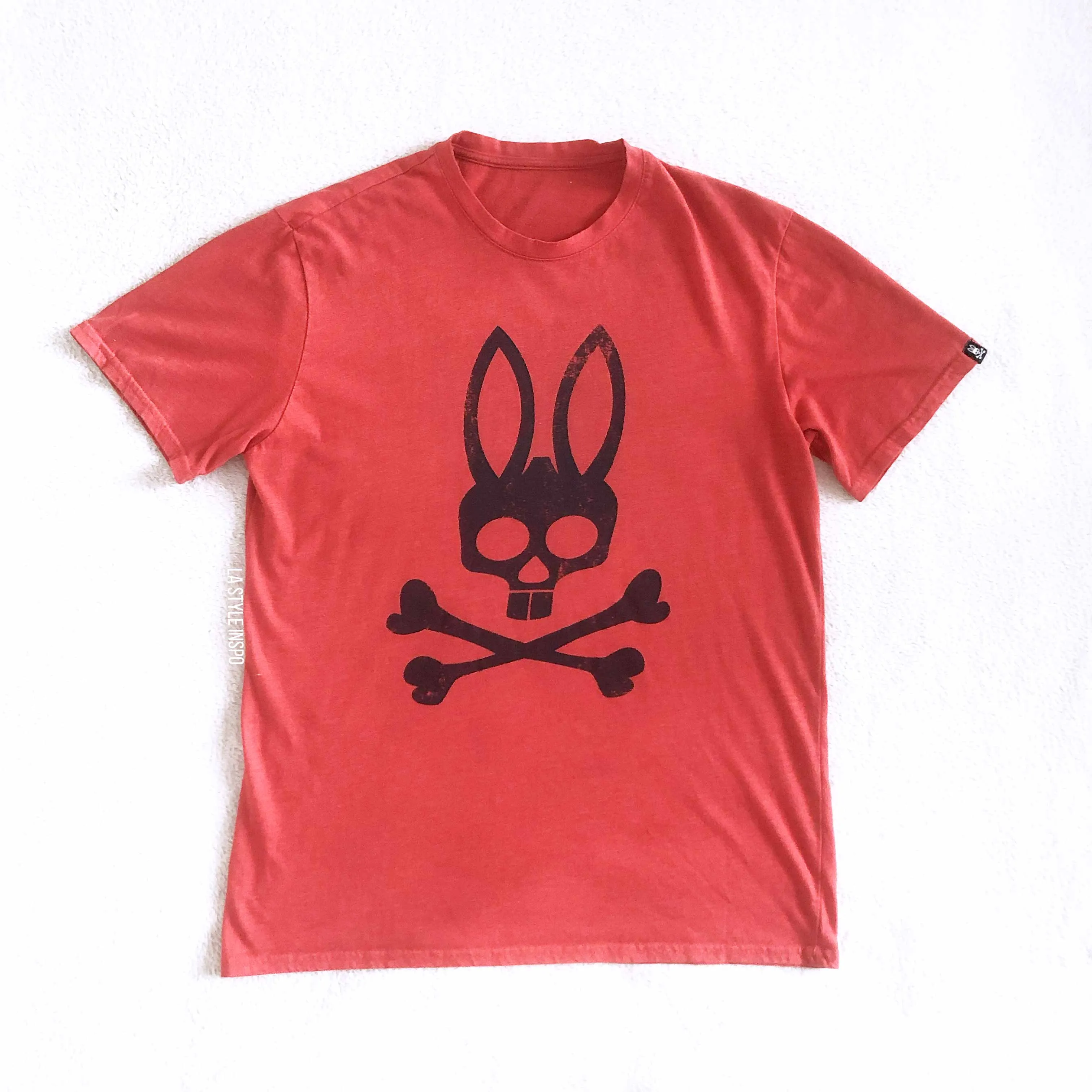 Psycho Bunny Men’s Tshirt Red Size Medium