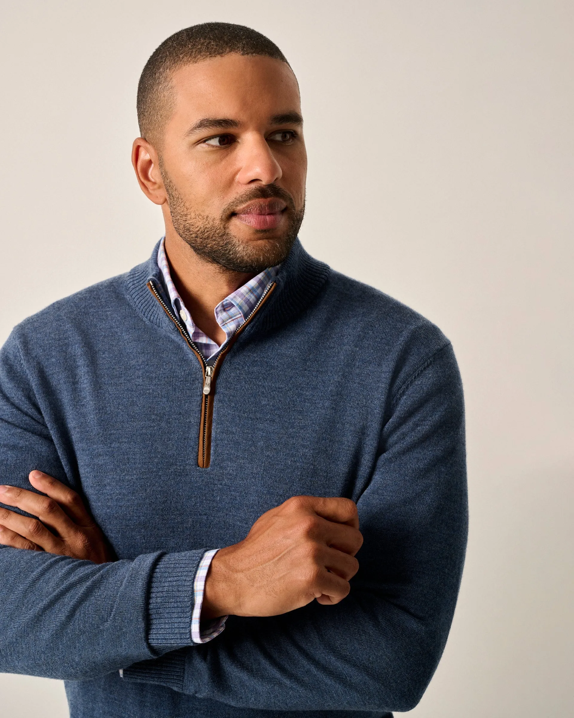 Raynor Merino 1/4 Zip Sweater