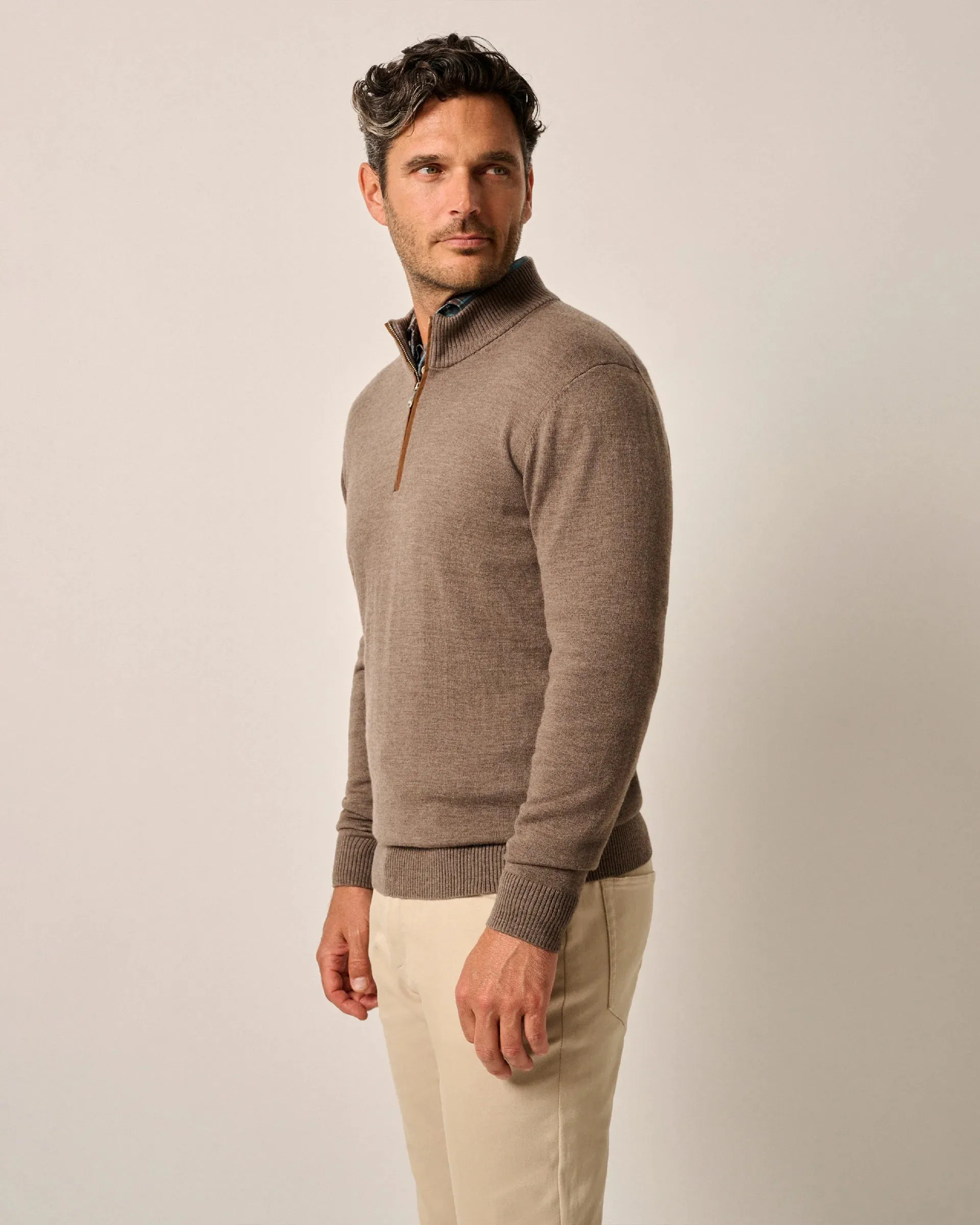 Raynor Merino 1/4 Zip Sweater