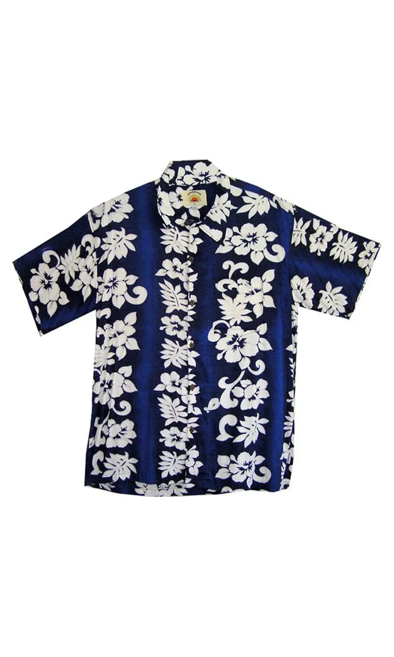 Rayon Kids Hawaiian Shirt Big Flower, More Colours