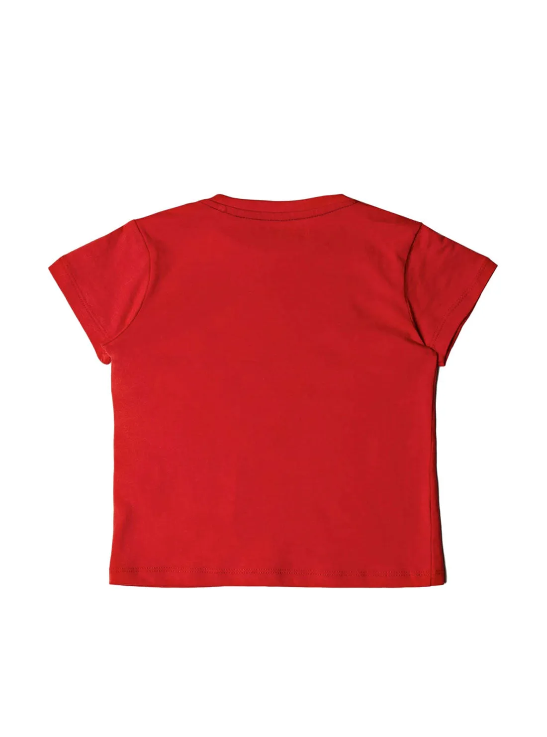 Red Logo Short Sleeve T-Shirt (2-7)