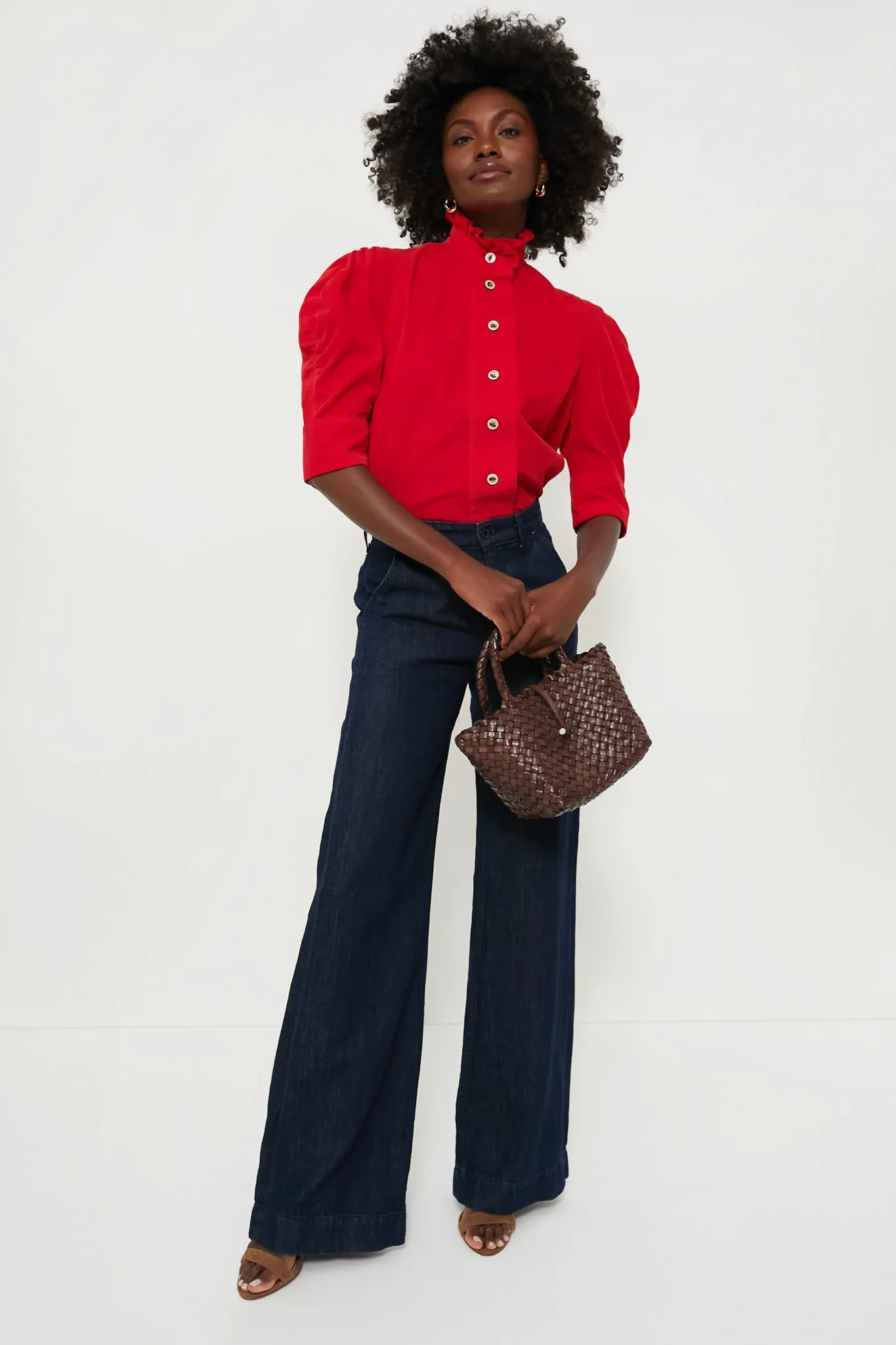 Red Vita Blouse