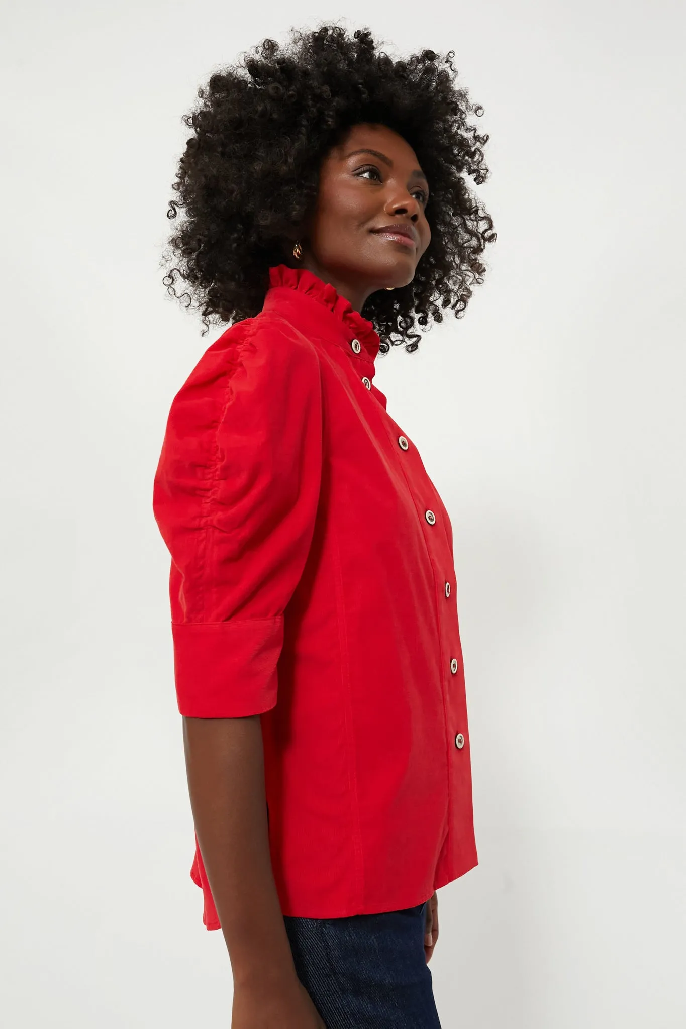 Red Vita Blouse