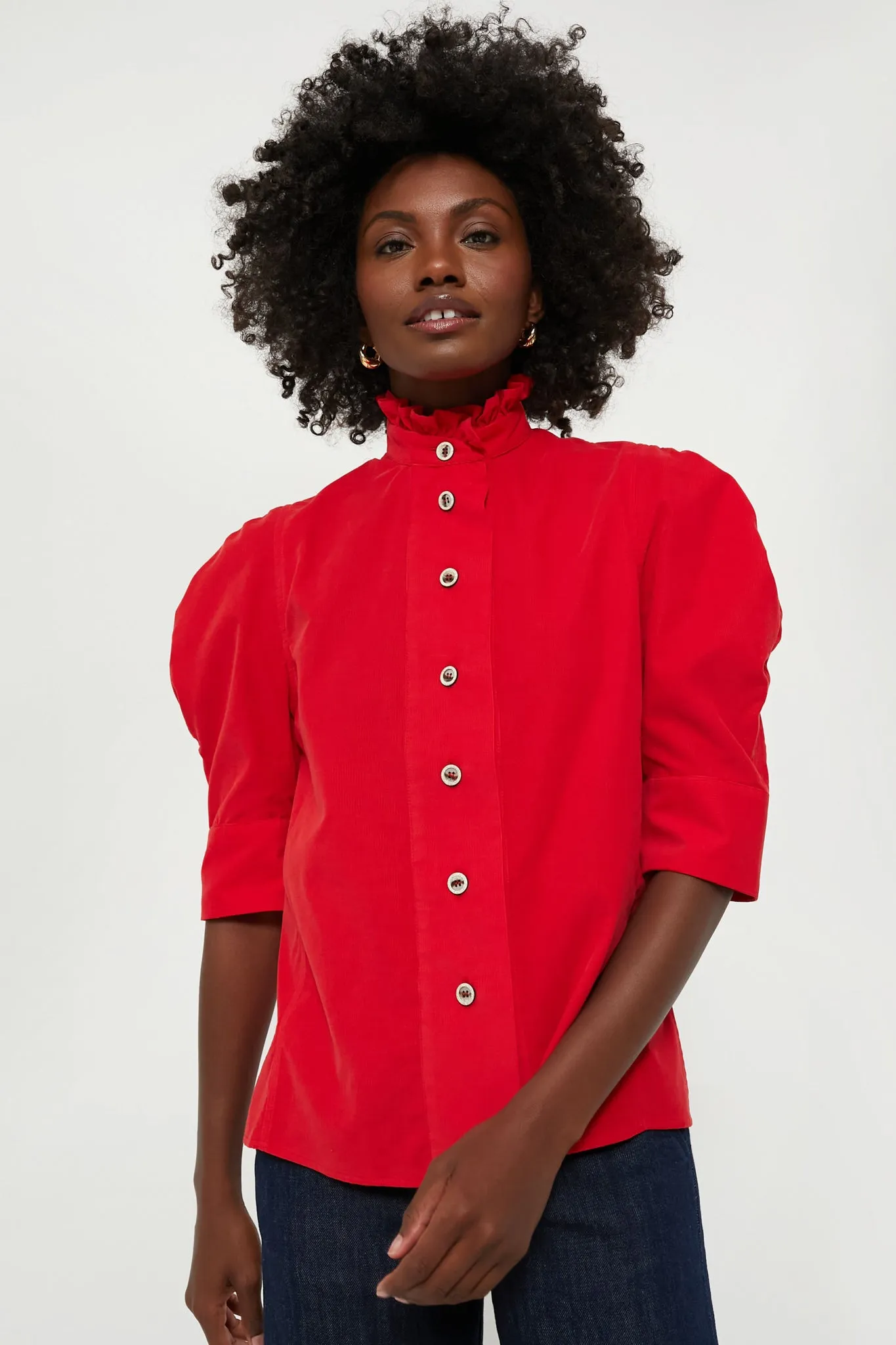 Red Vita Blouse