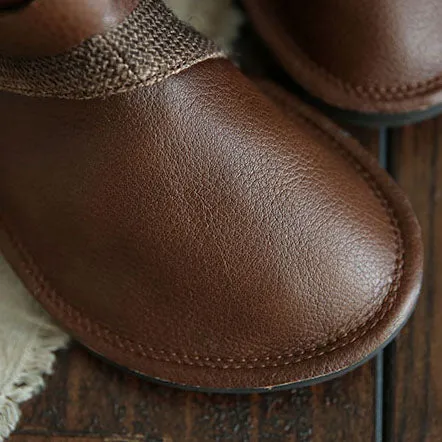 Retro Leather Comfortable Handmade Boots