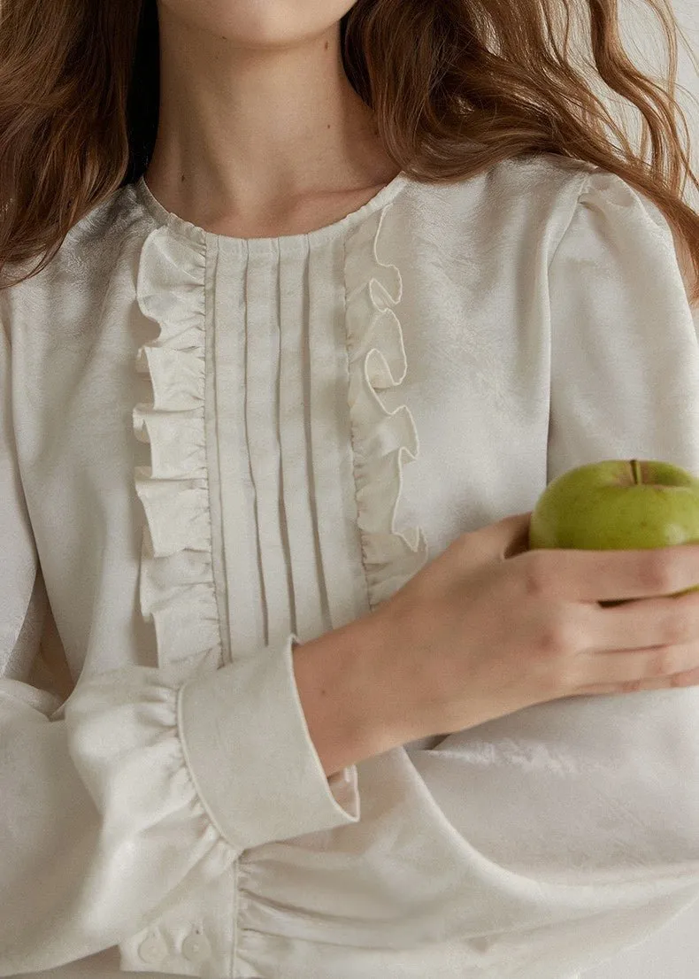 RUFFLED TOPS AND PLEATED SKIRTS