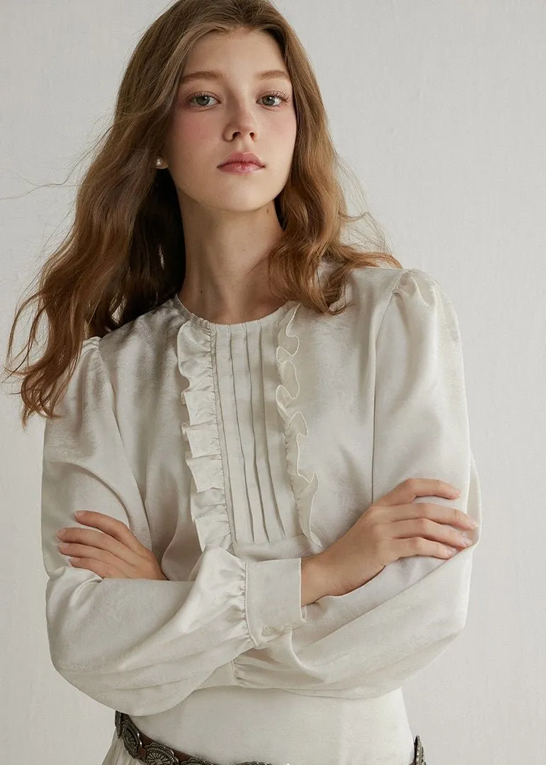 RUFFLED TOPS AND PLEATED SKIRTS