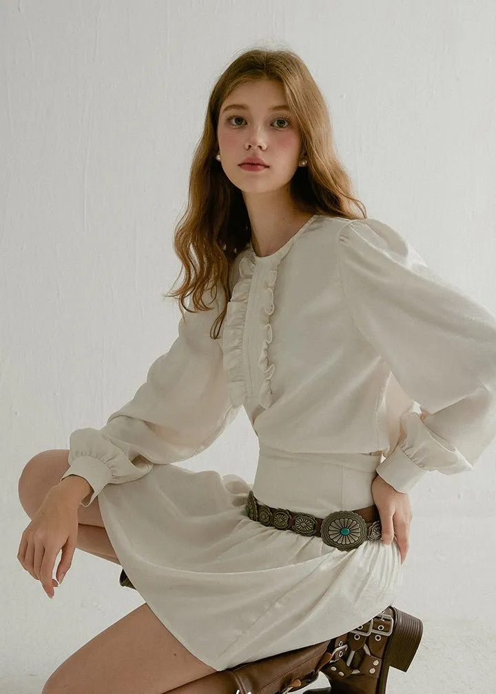 RUFFLED TOPS AND PLEATED SKIRTS