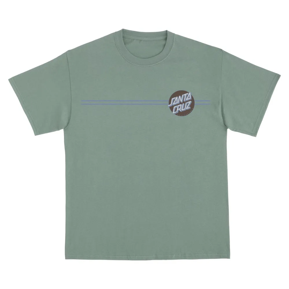 Santa Cruz Other Dot Mens T-Shirt - GREEN/BROWN