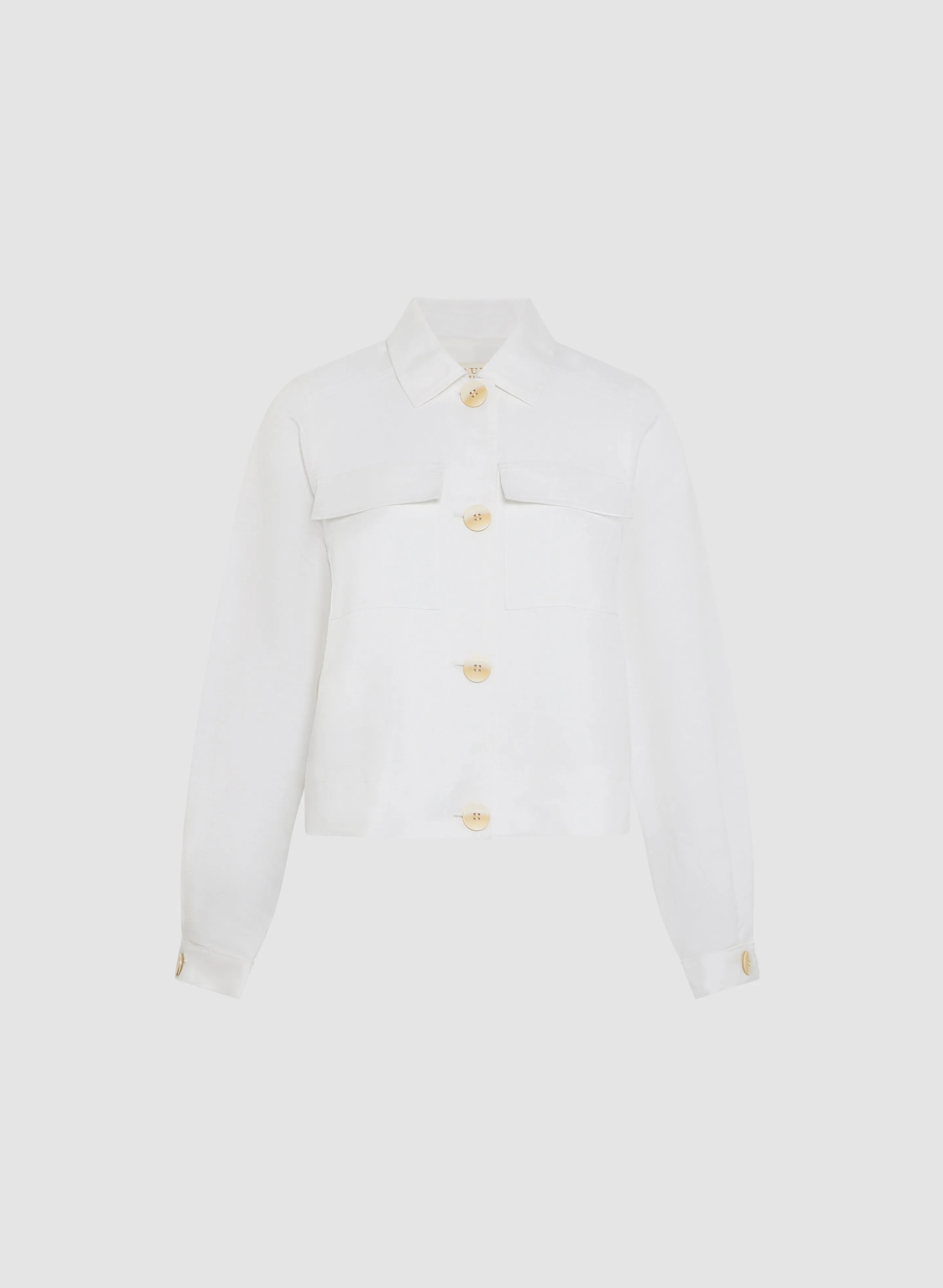 Short Linen Jacket