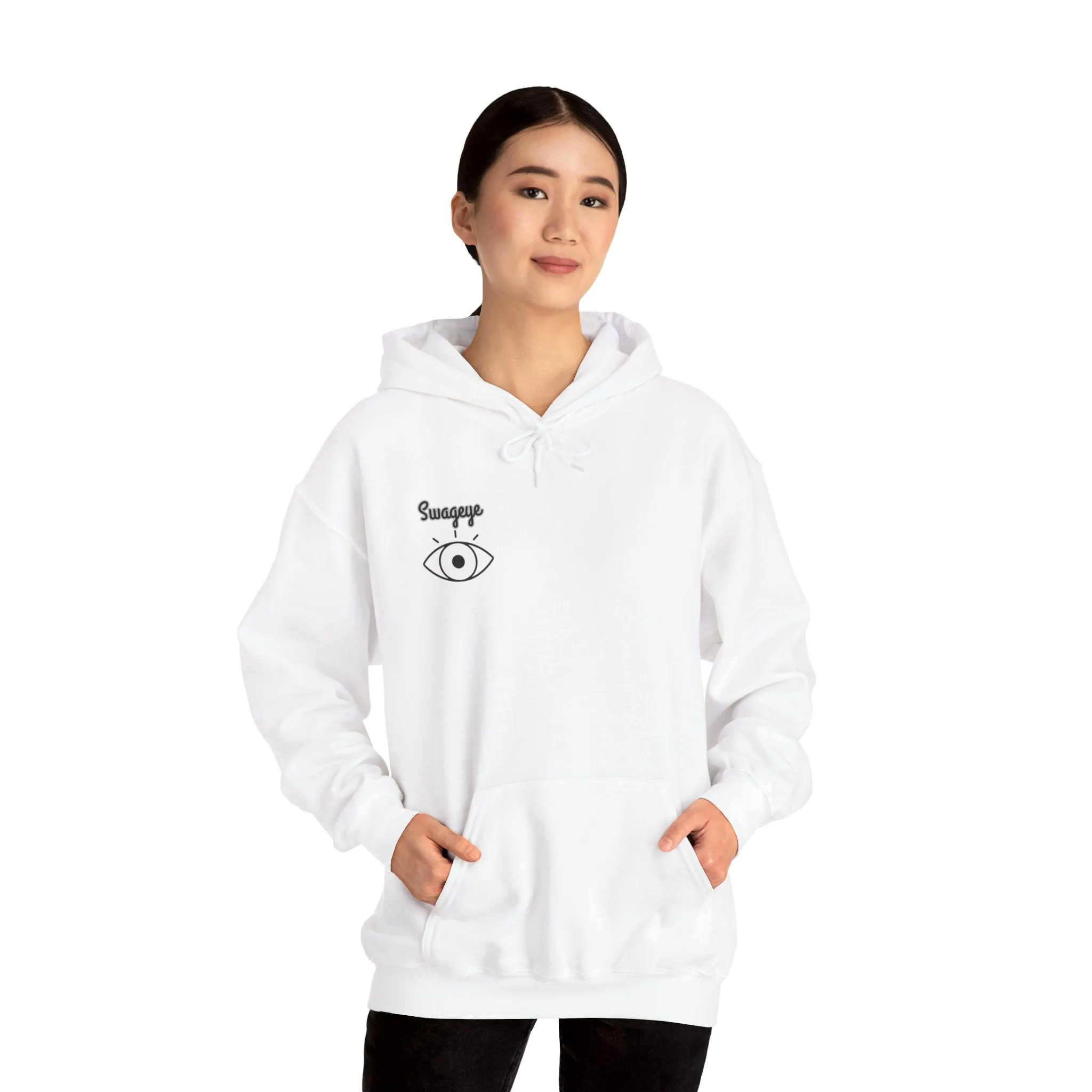 Swageye Hoodie - Nice Logo Heavy Blend Sweatshirt