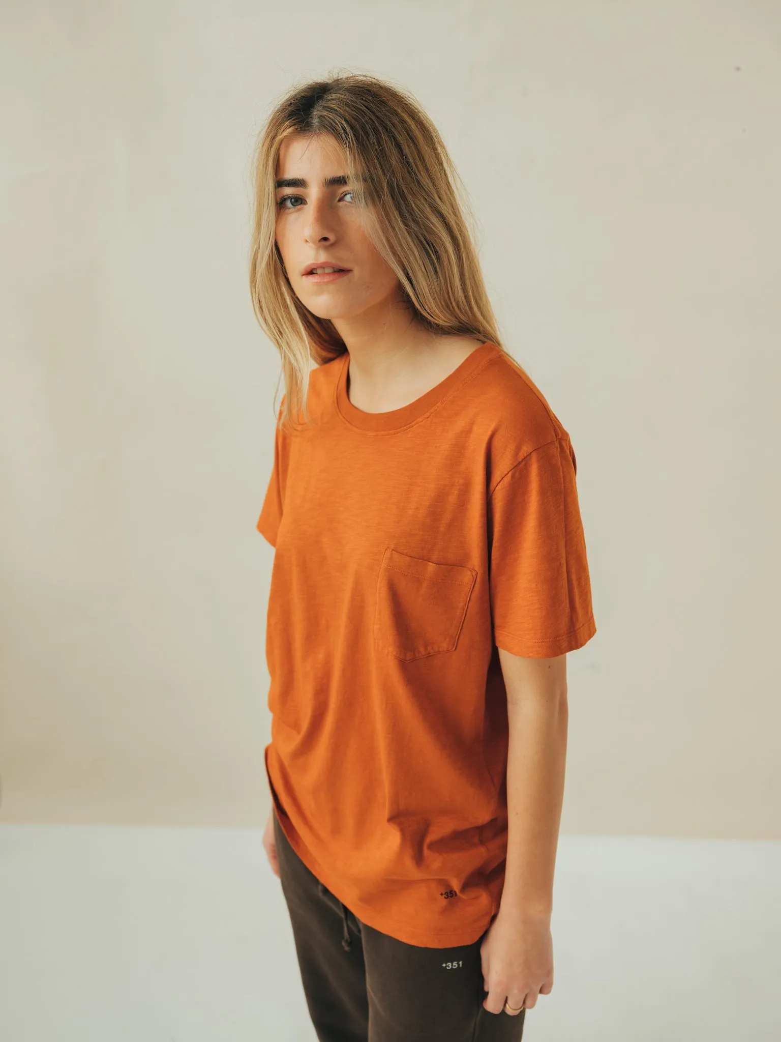 T-SHIRT REVERSIBLE RIB TERRA