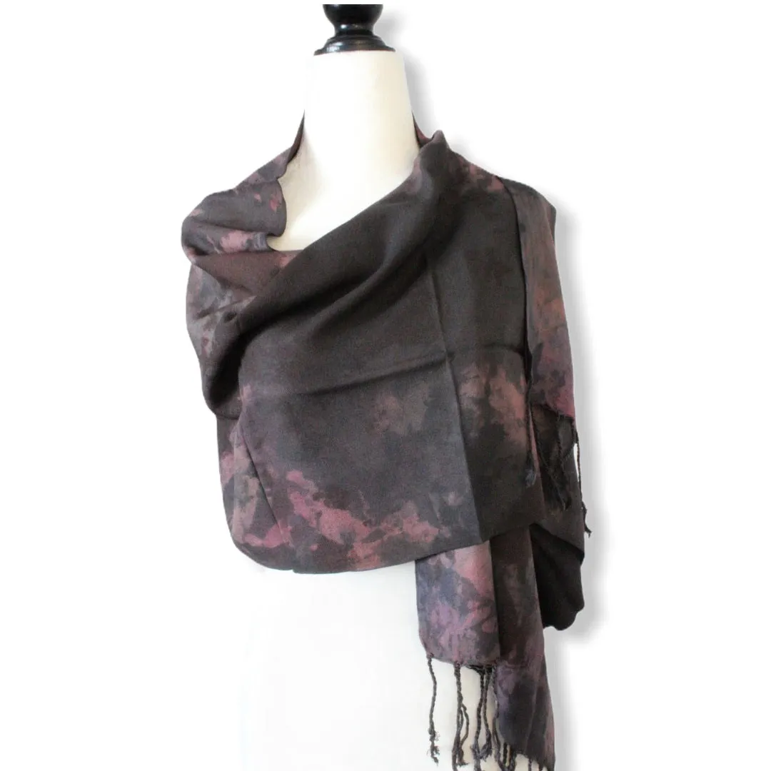 Tie Dye Handwoven Viscose Scarf