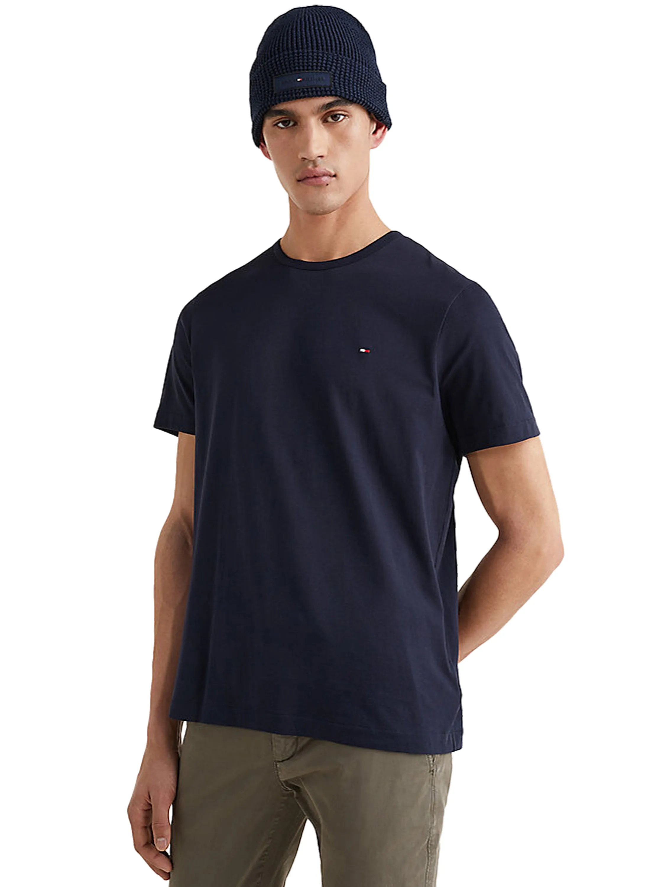 Tommy Hilfiger Cotton Slim Fit Crew Neck T-Shirt