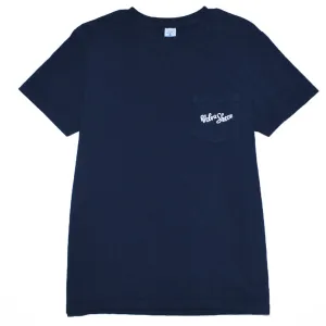 Velva Sheen 1-Pac VS Logo Pocket Tee Navy